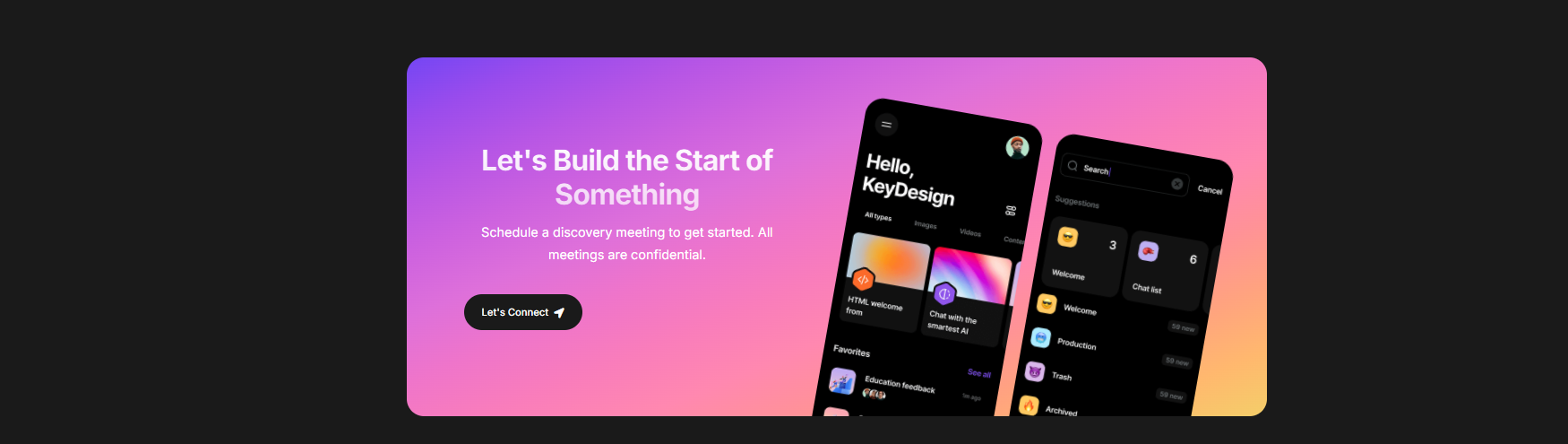 Mobile App Interface
